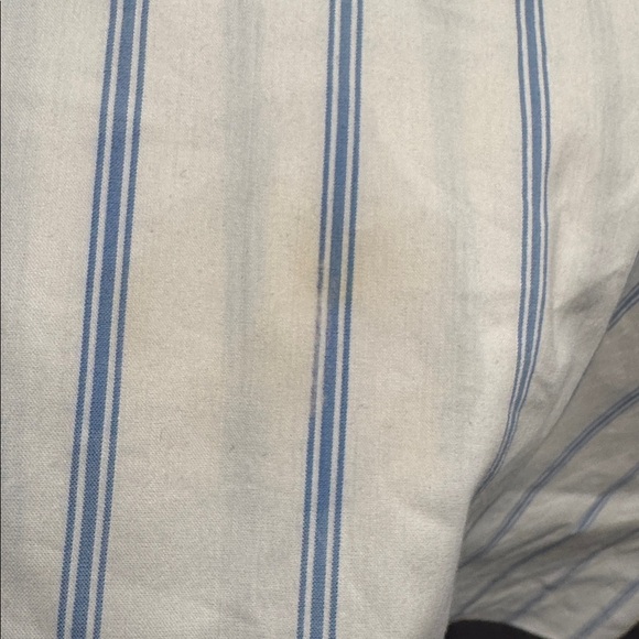 NWT CINQ A SEPT Sammy Stripe Jacques Short - White/Oxford Blue - M - Picture 6 of 11